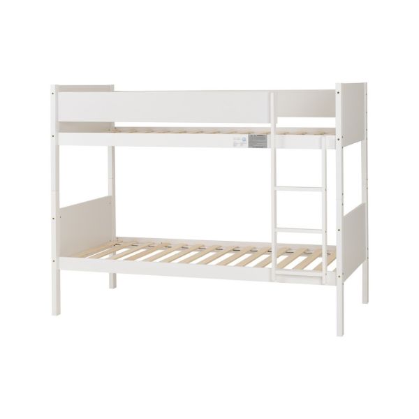 Bruno 3 Feet Bunk Bed - L103 x W197 x H157 cm - White