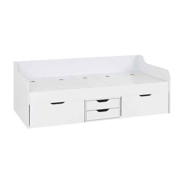 Dante Day Bed - L97.5 x W196.5 x H69 cm - White