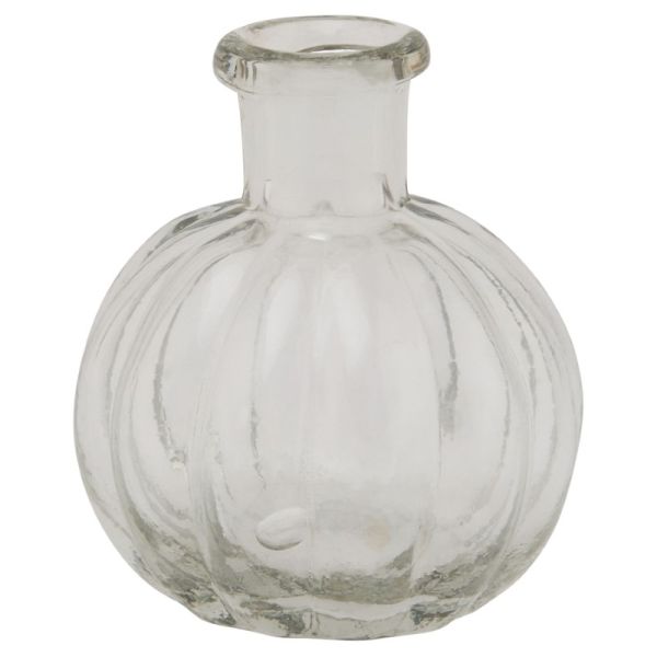 Volta Bud Vase Medium - Glass - L6 x W6 x H6 cm - Clear
