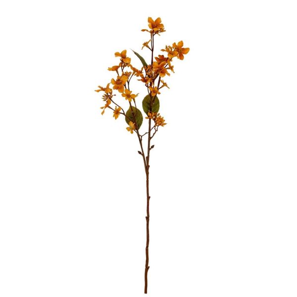 Yellow Vernicia Fordii Spray Artificial Flower - Plastic - L22 x W10 x H63 cm - Yellow