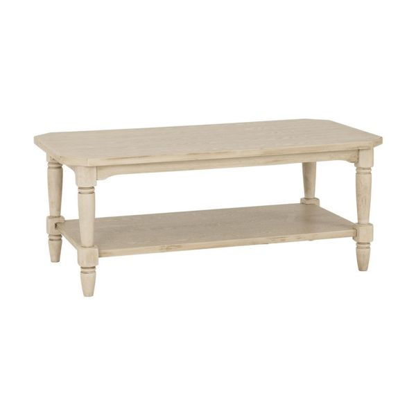 Chantilly Indoor Coffee Table - L56 x W107 x H43.5 cm - Antique White