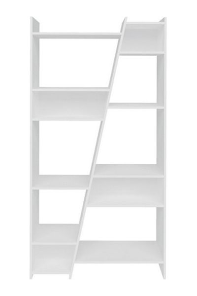 Naples Tall Bookcase - L30 x W93 x H179 cm - White