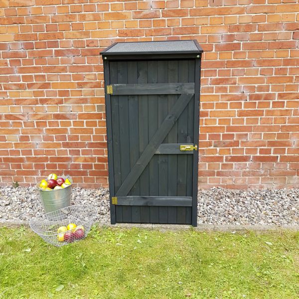 Callow Garden Tool Shed Store - Wood - L165 x W149 x H78 cm - Anthracite