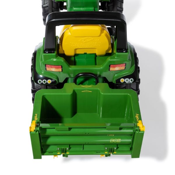 Rear Storage Box for Tractors L44 x W31 x H21 cm John Deere Green