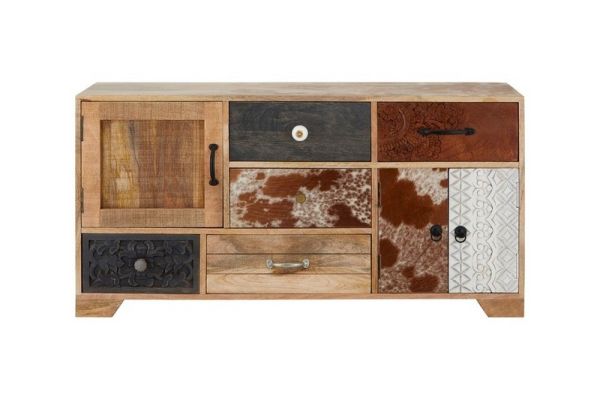 Marwar Low Sideboard - Wood - L40 x W120 x H60 cm - Assorted