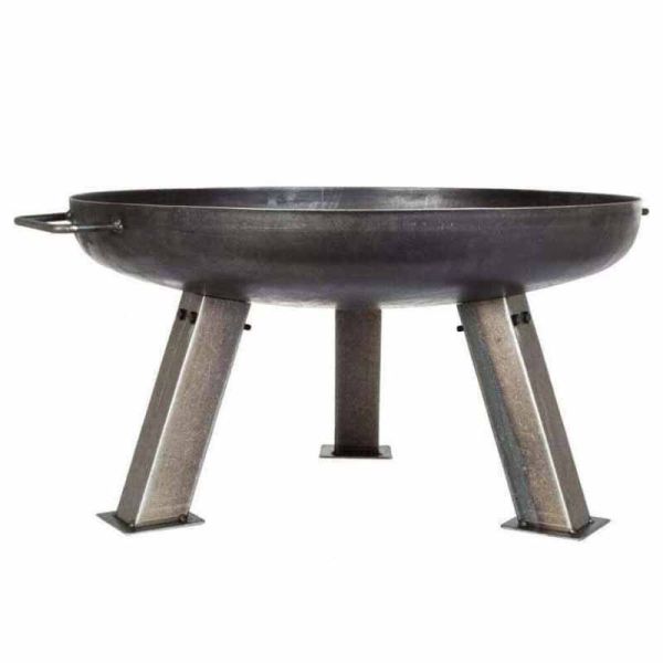 Pittsburgh Small Firepit - Steel - L60 x W60 x H30 cm - Black