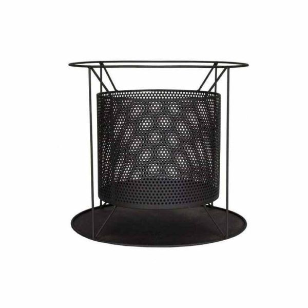 Kora Firebasket - Steel - L44 x W44 x H40 cm - Black