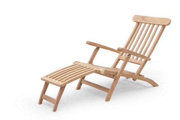 Garden Steamer Chair - L60 x W120 x H100 cm