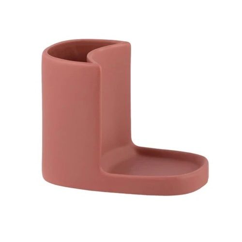 Utility Stand - Stoneware - L11 x W16 x H13 cm - Rose