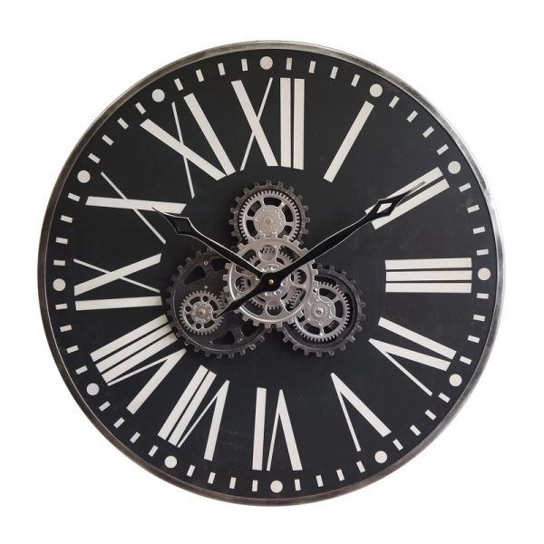 Gear Wall Clock - L9 x W60 x H60 cm