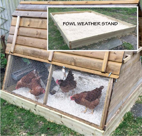 Optional Extra - 6 x 4 Fowl Weather Stand for Ixworth Chicken Ark