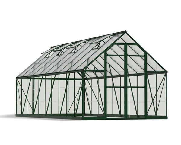 Greenhouse Balance 8 x 20 Feet - Polycarbonate - L607 x W244 x H229 cm