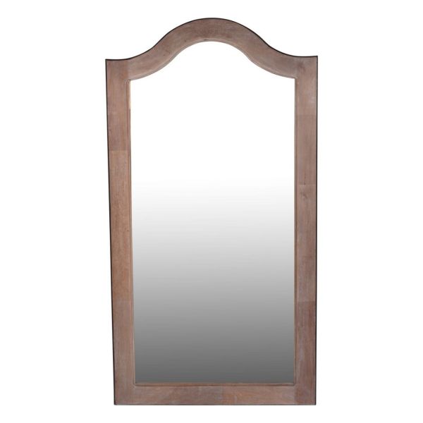 Laura Ashley Swannington Rectangular Mirror - Mango Wood - L3 x W80 x H150 cm - Natural