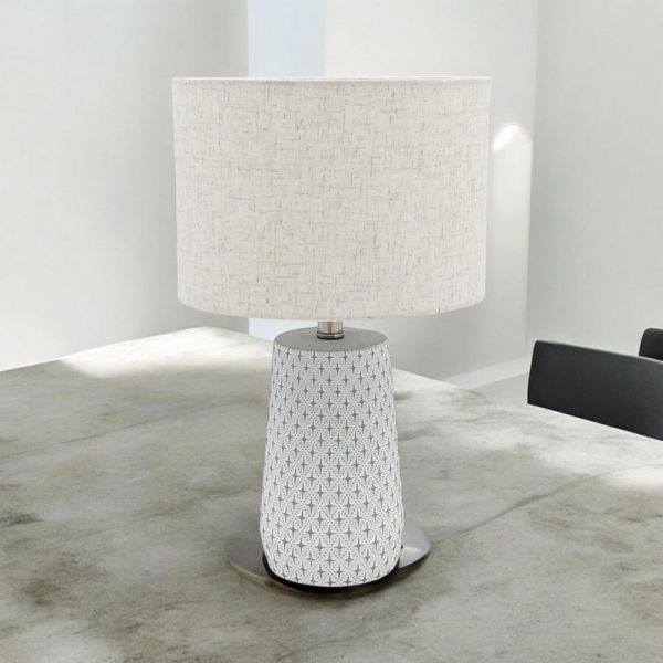Table Lamp and Shade - L12 x W12 x H28 cm