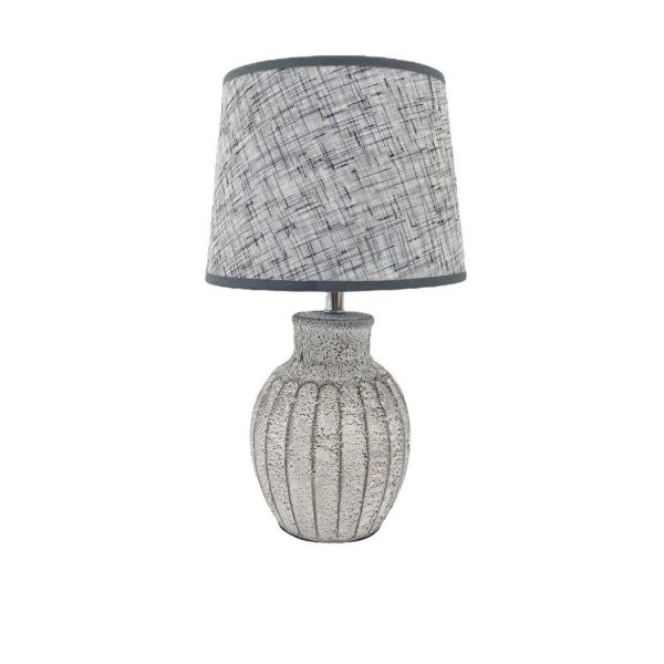 Shade Table Lamp - L15 x W15 x H44 cm - Grey