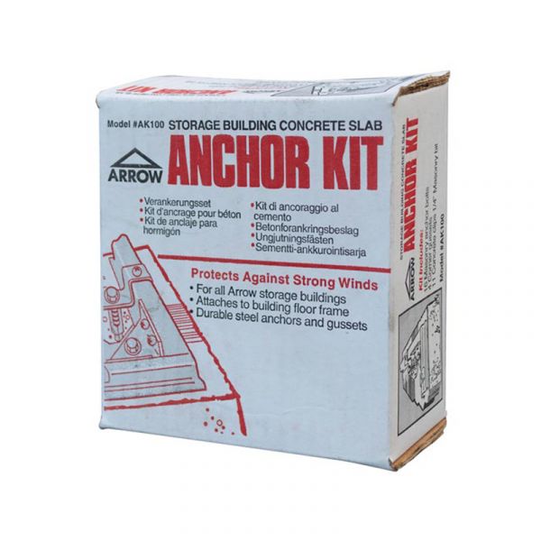 Metal Shed Anchor Kit