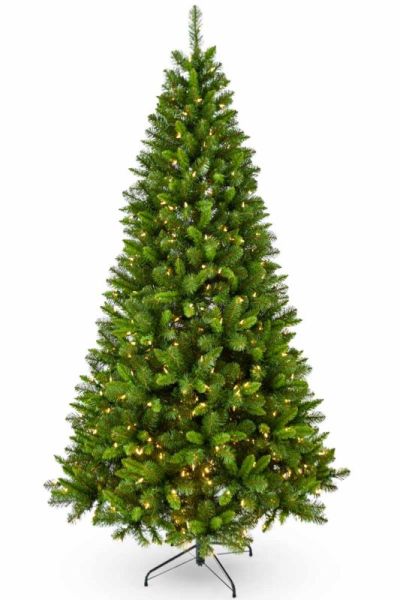 Akron Fir 7.5ft Tree 500 W/W Artificial Plant, Christmas Decoration, Artificial Christmas Tree