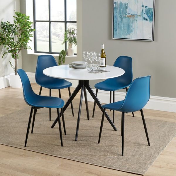 Plastic dining table with chair best sale