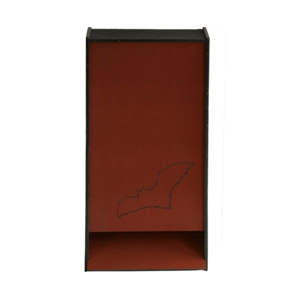 Integrated Eco Crevice Bat Box - Recycled LDPE Plastic/Wood - L10.5 x W21.5 x H44 cm - Brick