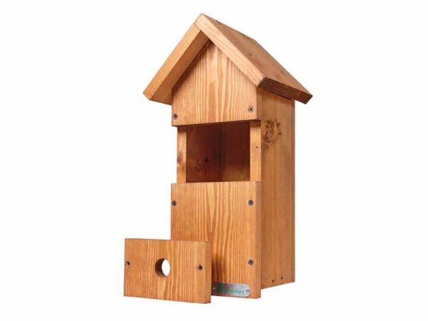 Green Feathers Deluxe Alpine 450 Chalet Style Birdbox with Tripple Front Design