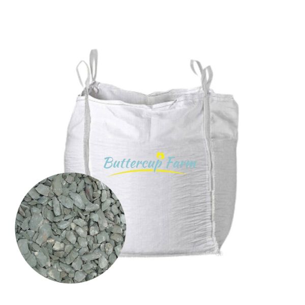 20mm Green Slate Aggregate Bulk Bag - 850 kilos