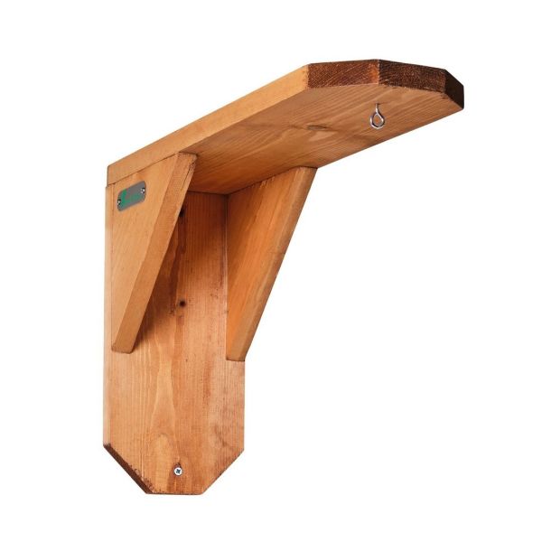 Handmade Wooden Bird Feeding Station Camera Mount - Non-Waterproof - L50 x W14.2 x H32.2 cm
