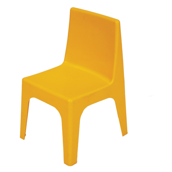 Set of 4 Kids Chairs - Yellow