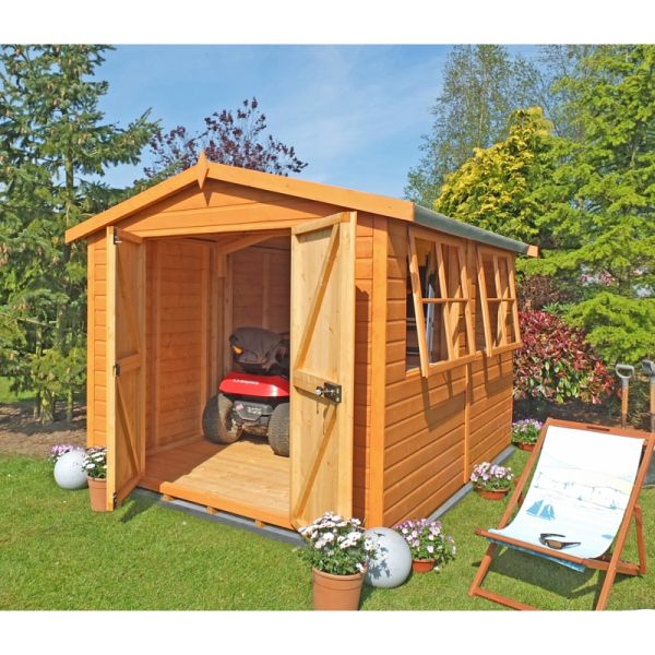Bison Handmade Garden Shed Approx 16 x 10 Feet
