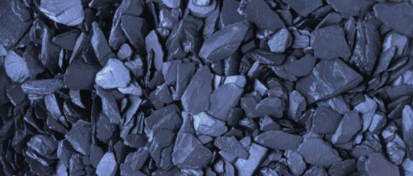 20mm Blue Slate Aggregate Bulk Bag - 850 kg - L100 x W100 x H80 cm