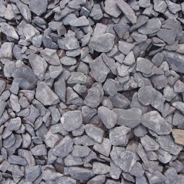 40mm Blue Slate Aggregate Bulk Bag - 850 kg - L100 x W100 x H80 cm