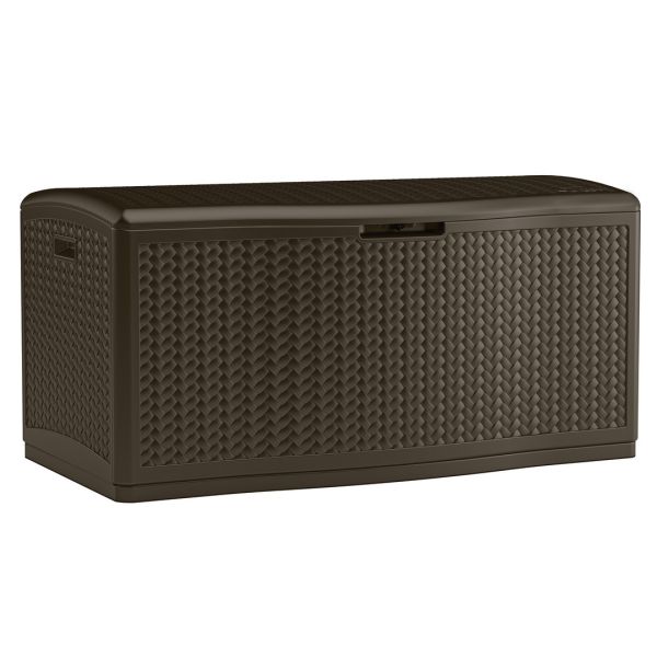 469L Minnesota Storage Box - Resin - L74 x W134 x H66 cm - Java Brown