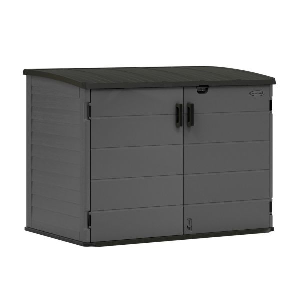 Moda Stow-Away Large Store - Resin - L112 x W179 x H132 cm - Peppercorn Grey