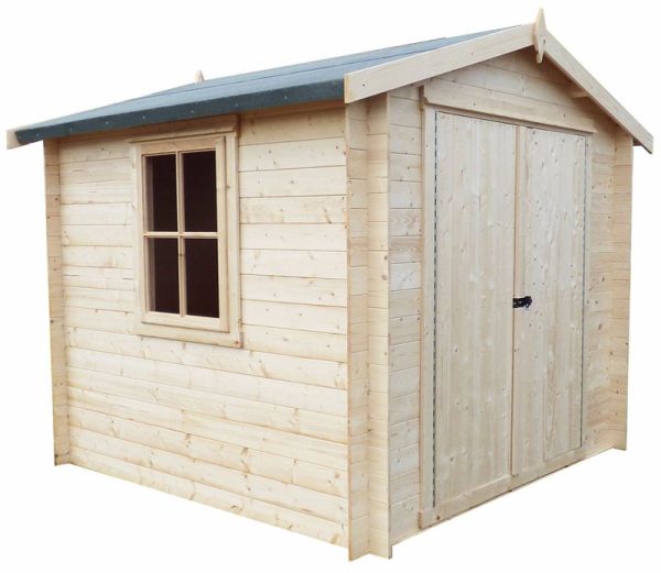 Bradley 19 mm Log Cabin 9 x 9 Feet