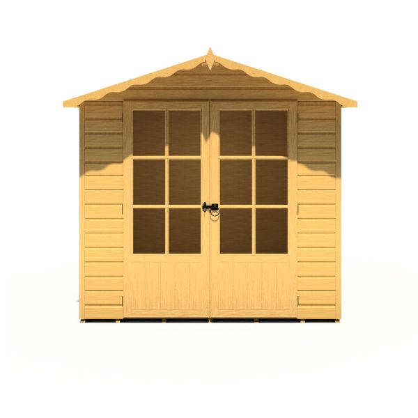 Buckingham Shiplap Summerhouse Garden Sun Room Approx 7 x 7 Feet