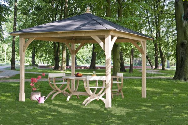 Cotswold Canopy - Pressure Treated Timber - L434 x W334 cm