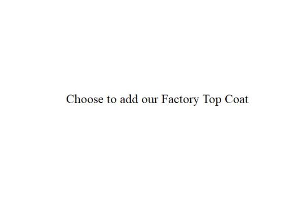 Optional extra - Add top coat - Bunny with Platform 6 x 4 Feet Single Door with One Opening Window Playhouse - Top Coat