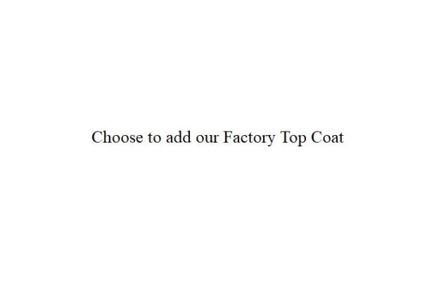 Optional extra – Add top coat - Lewis 4' x 6' Premium Apex Double Door Shed - Top Coat
