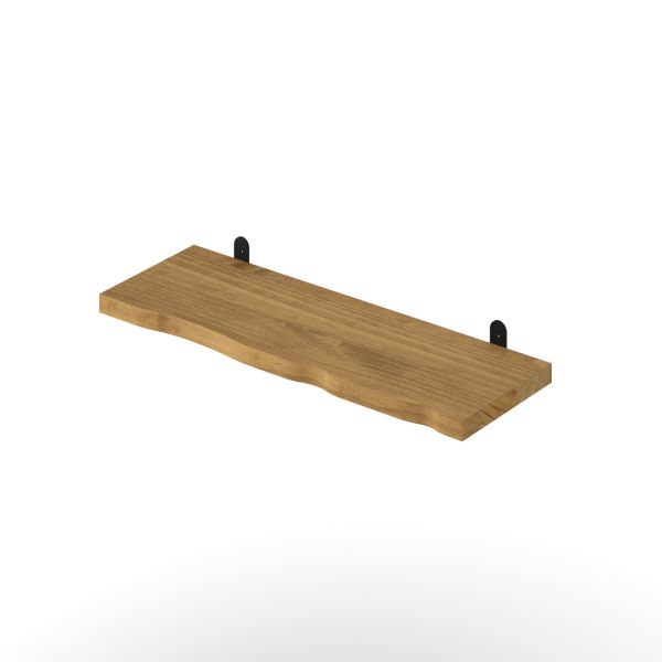 Chunky Live Edge Shelf with 