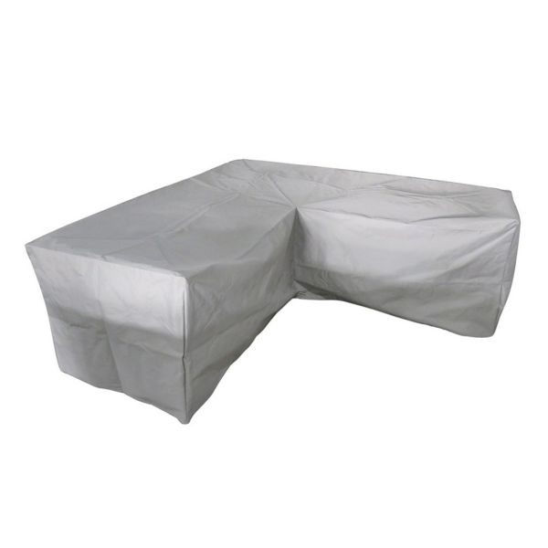 Milan Furniture Corner Set Cover - Polyster - L203 x W209 x H70 cm - Grey