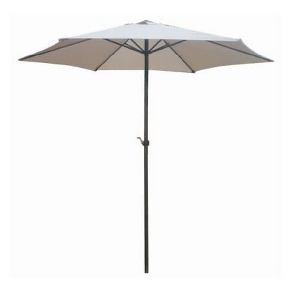 Parasol - L270 X W270 X H240 cm - Assembled - Cream