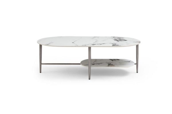 Maya Sintered Stone Coffee table - L130 x W68.5 x H41 cm