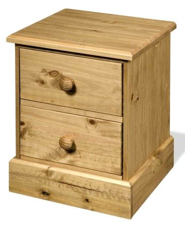 Cotswold 2 Drawer Bedside Cabinet