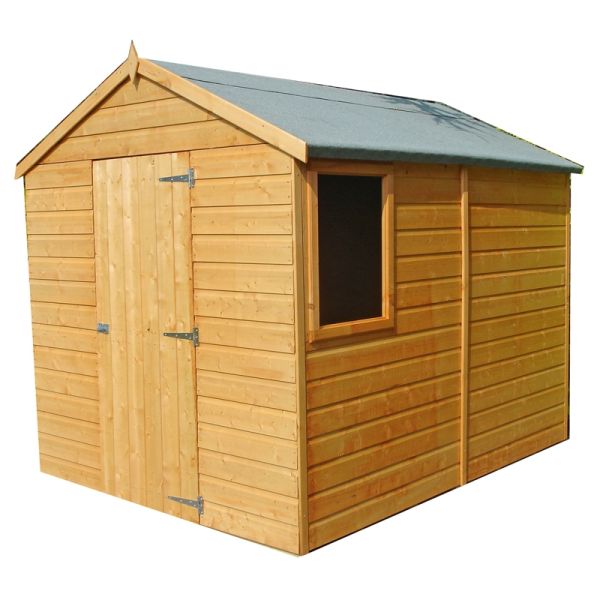 8 x 6 Feet Durham Pressure Treated Shiplap Garden Shed