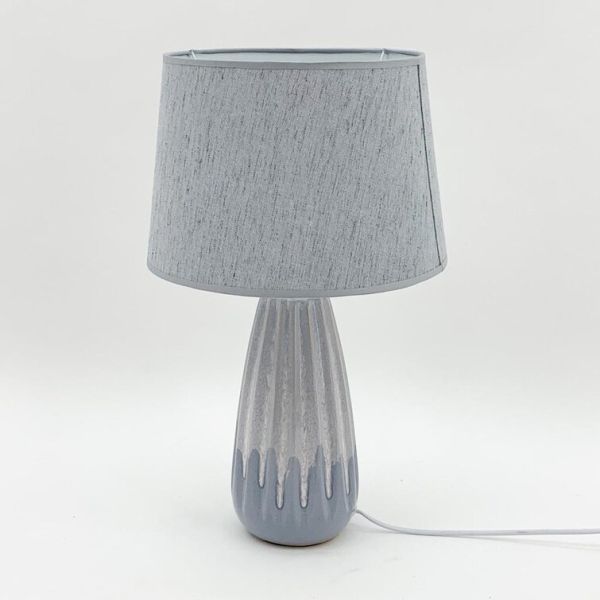 Hand Finished Lamp and Shade - L28 x W28 x H50 cm