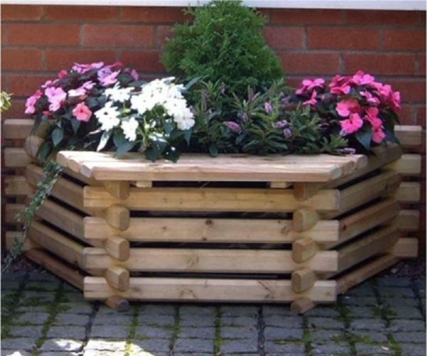 Flatback Window Seat Planter