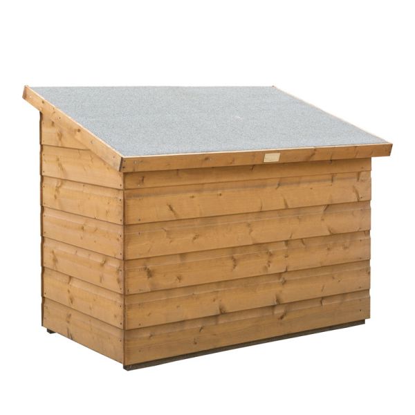 Shiplap Patio Chest - Timber - L72 x W120 x H92 cm