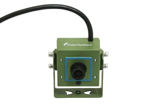 Wired Bird Box Camera with Night Vision (Spare camera only) Green, 8 Volt PSU 2.1mm Jack