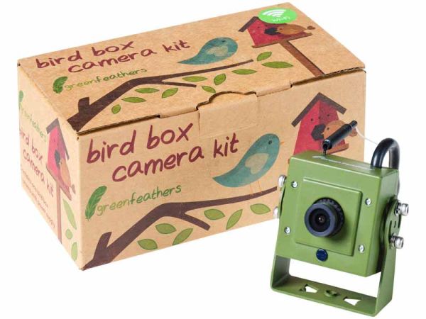 Green Feathers 1080p WiFi Bird Box Camera - 3rd Gen