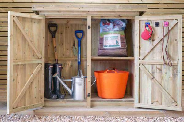 Gisburn Garden Store Medium - Timber - L96 x W160.6 x H123 cm