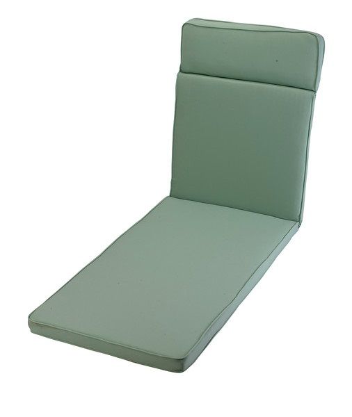 Misty Jade Sun Lounger Outdoor Garden Furniture Cushion - L198 x W60 x H4 cm
